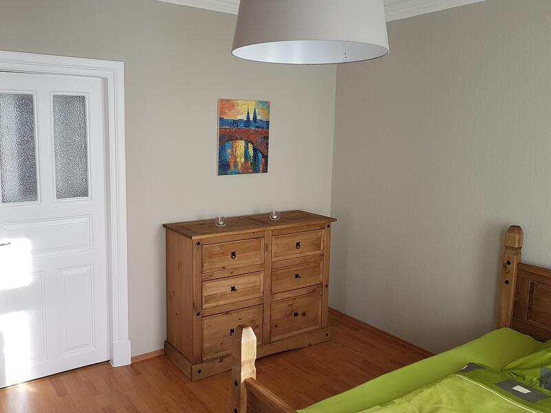 Schlafzimmer 1 (Doppelbett) – Wohnung A