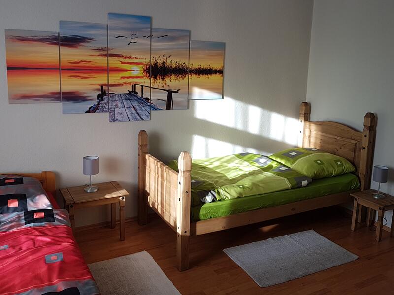Schlafzimmer 2 (Gastbereich) – Wohnung A